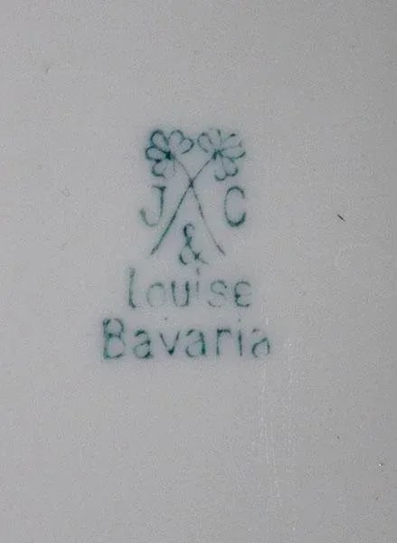 Traditional Rare J & C Louise Fine Porcelain Soup Tureen - Made in Bavaria - 3