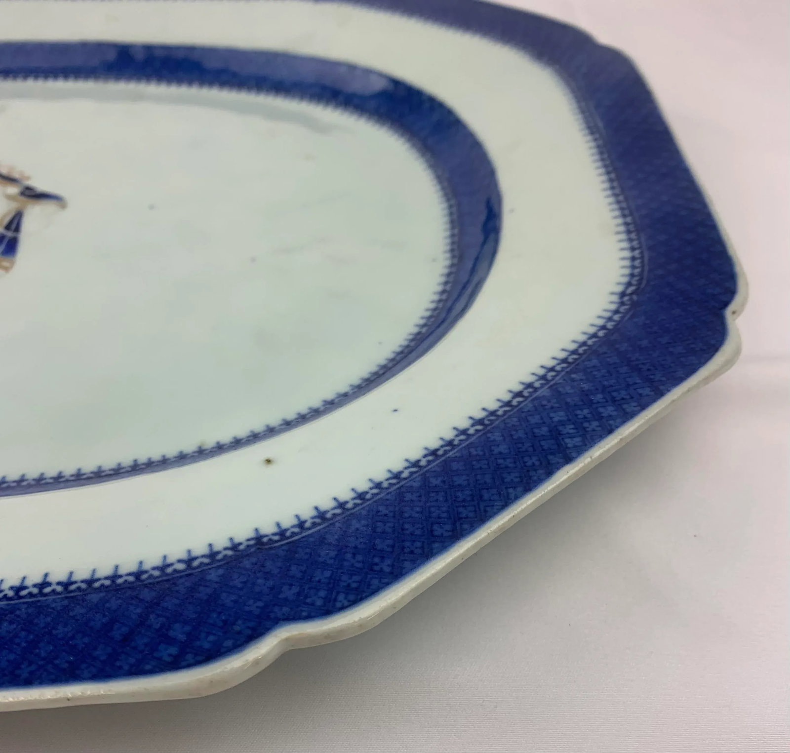 Vintage 18th Century China Trader Serving Platter - 4