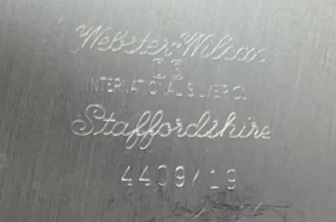 Mid 20th Century Mid Century Silver-Platted Large Serving Platter - 9