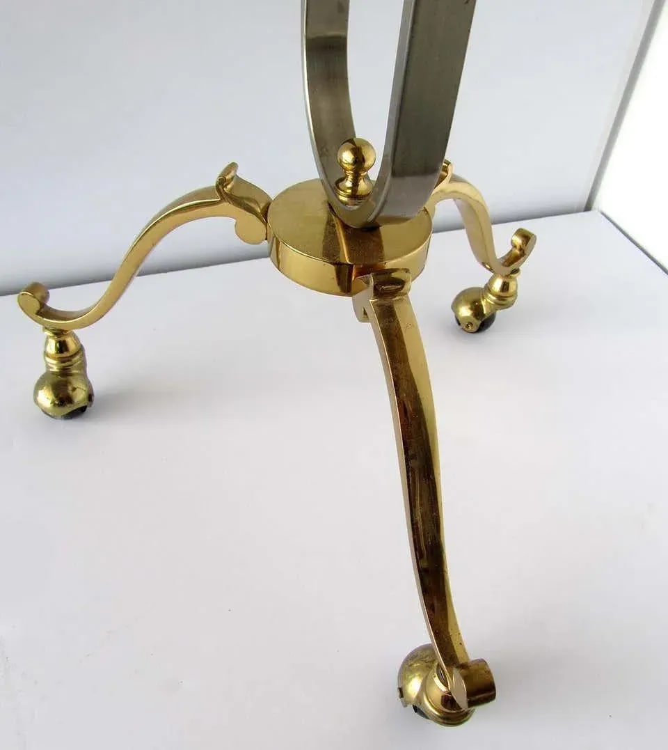 Maison Jansen Steel and Brass Gentleman Valet, Made in Italy - 10