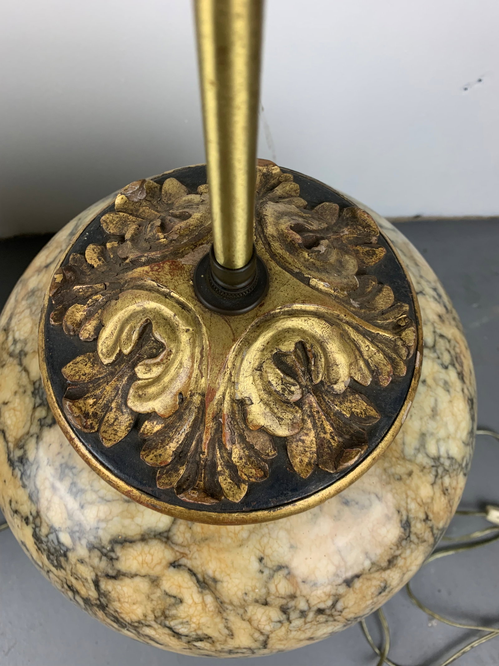 Vintage Onyx Table Lamps, Set of 2 - 11