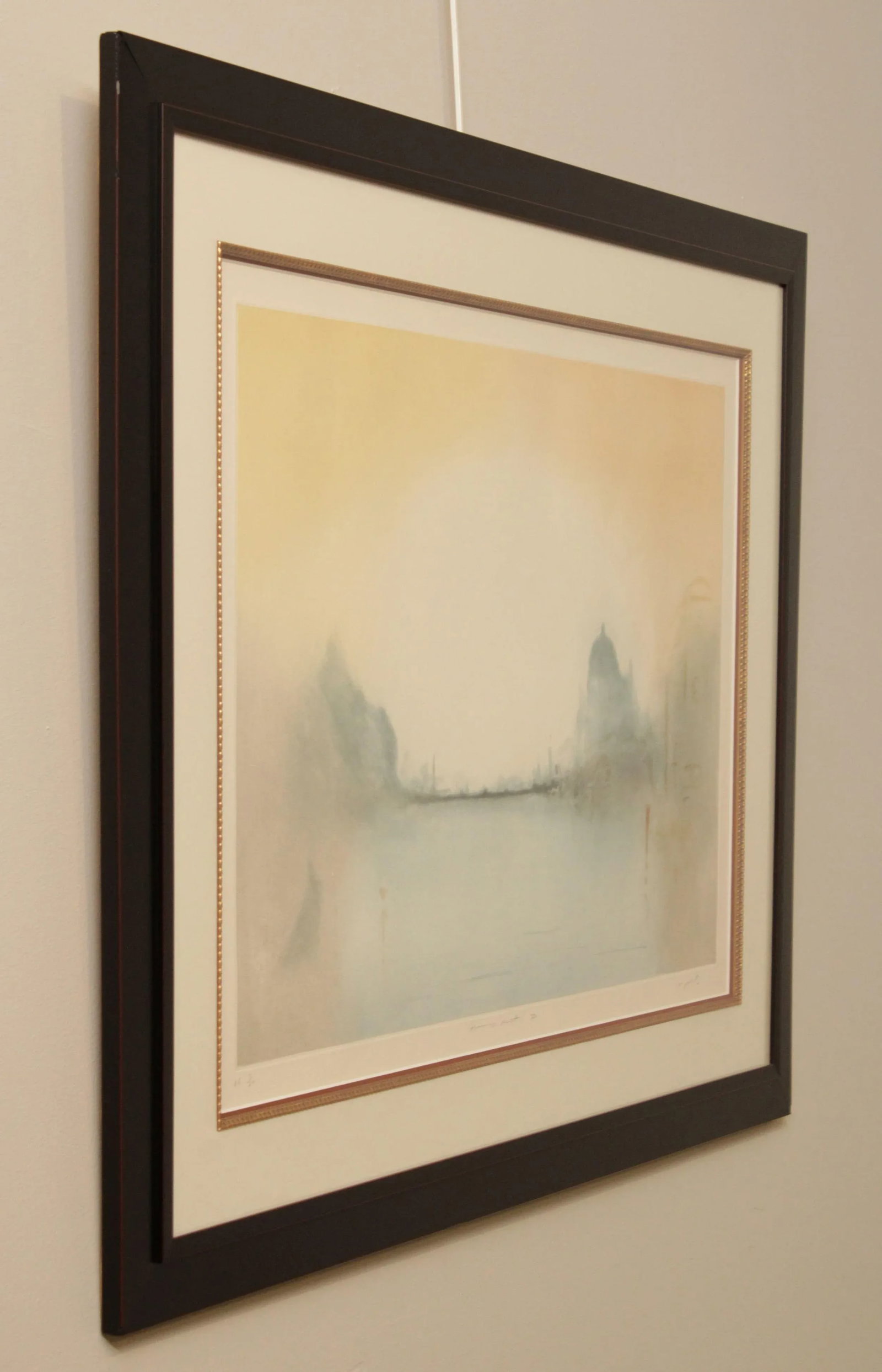 M. J. Wells, 'Morning Mist II' Artist Proof Aquatint - 4
