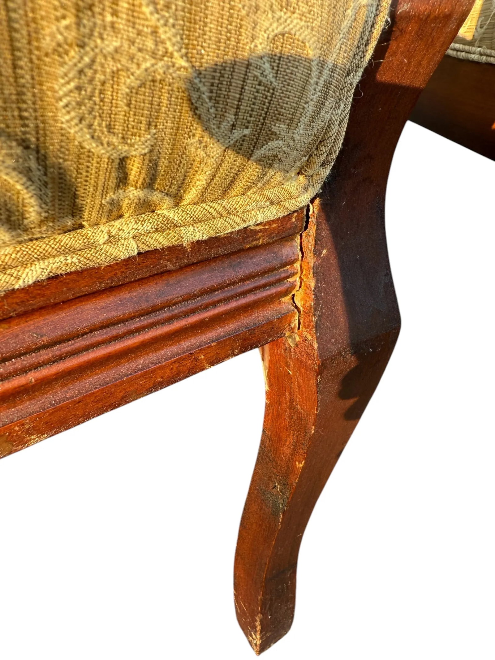 Late 19th Century Victorian Parlor Furniture - Loveseat and 2 Chairs - Set of 3 - 12