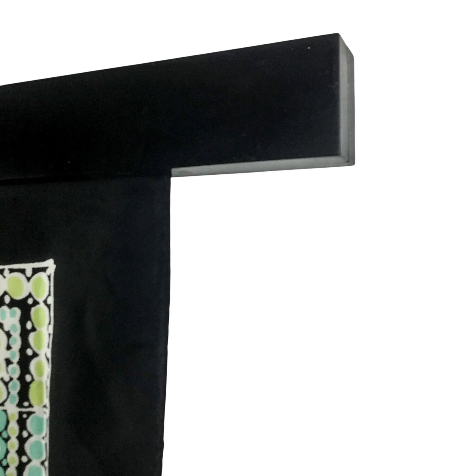 Pure Silk Twill Vintage Scarf With Wall Hanging Scarf Holder - 10