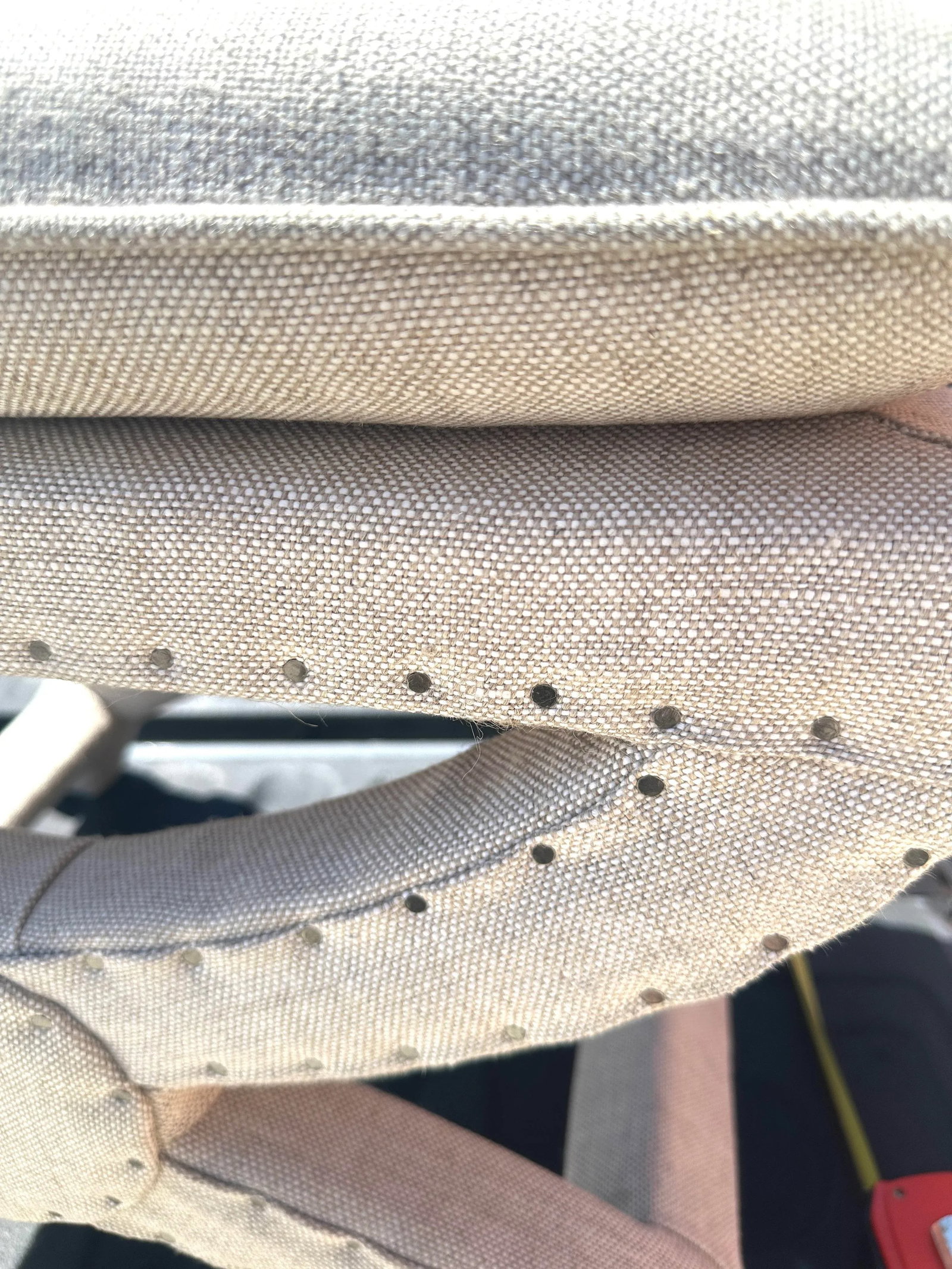 Restoration Hardware "Toscane" Nailhead Bench/Stool - 7