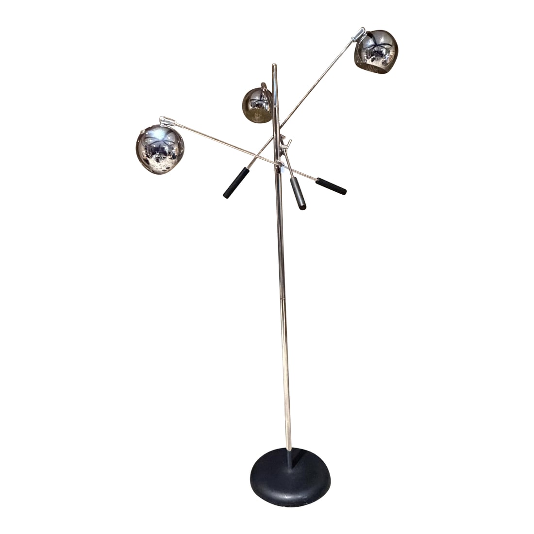 Vintage Robert Sonneman Triennale "Atomic Orbiter" Floor Lamp Mid-Century Modern (1 of 16)