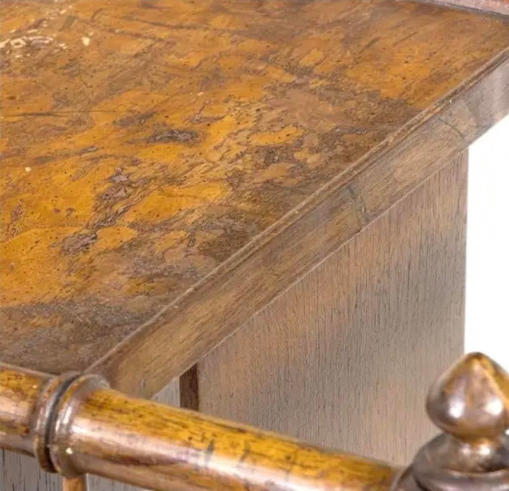 Vintage Faux Bamboo Magazine Rack - 3