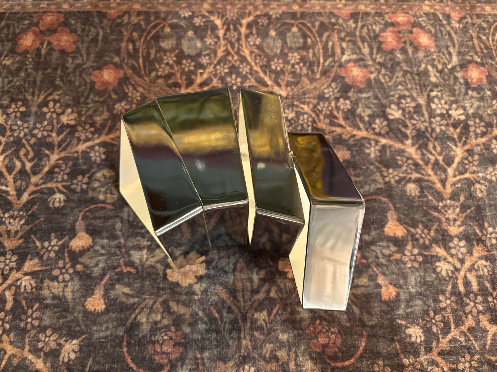 Beverly Pepper Stainless Steel & Enamel Sculpture With 1969 Exhibition Catalogue. American Modernist - 4