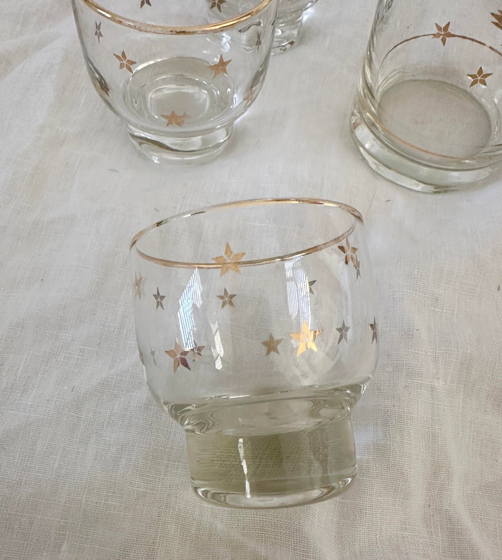 Vintage Mid-Century Modern Culver "Patriotic Eagle" Cocktail Shaker Set of 7 - 3