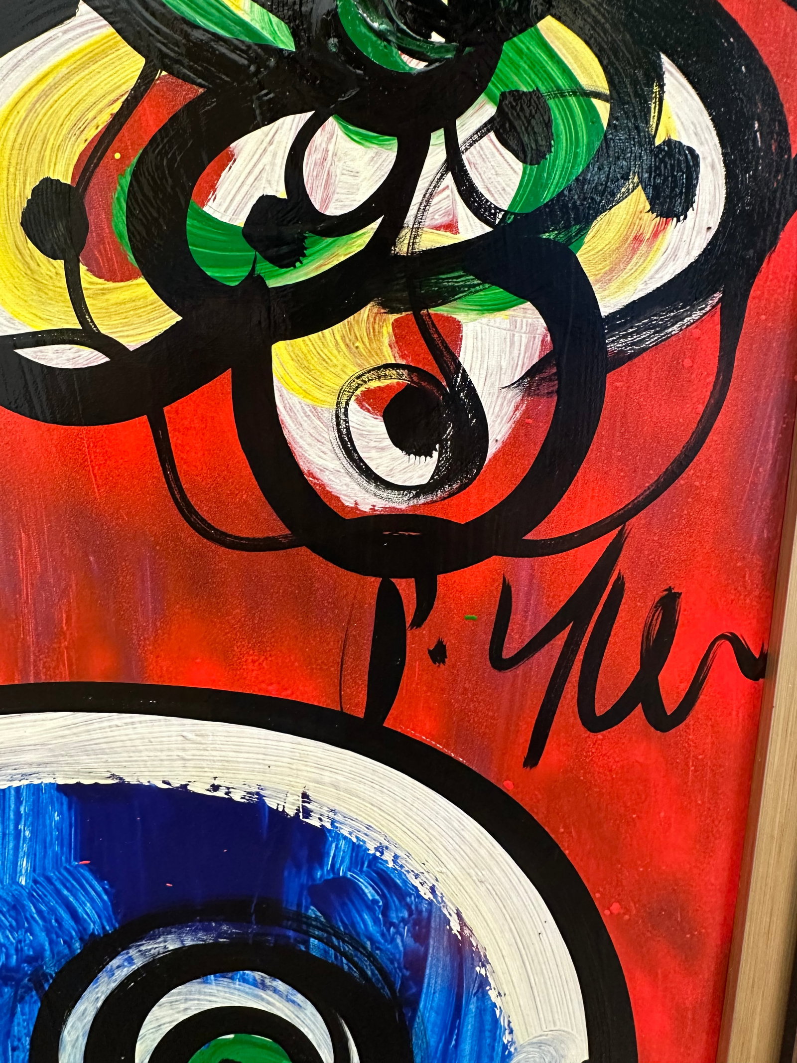 Blue Pablo Picasso Titled Peter Keil Painting - 3