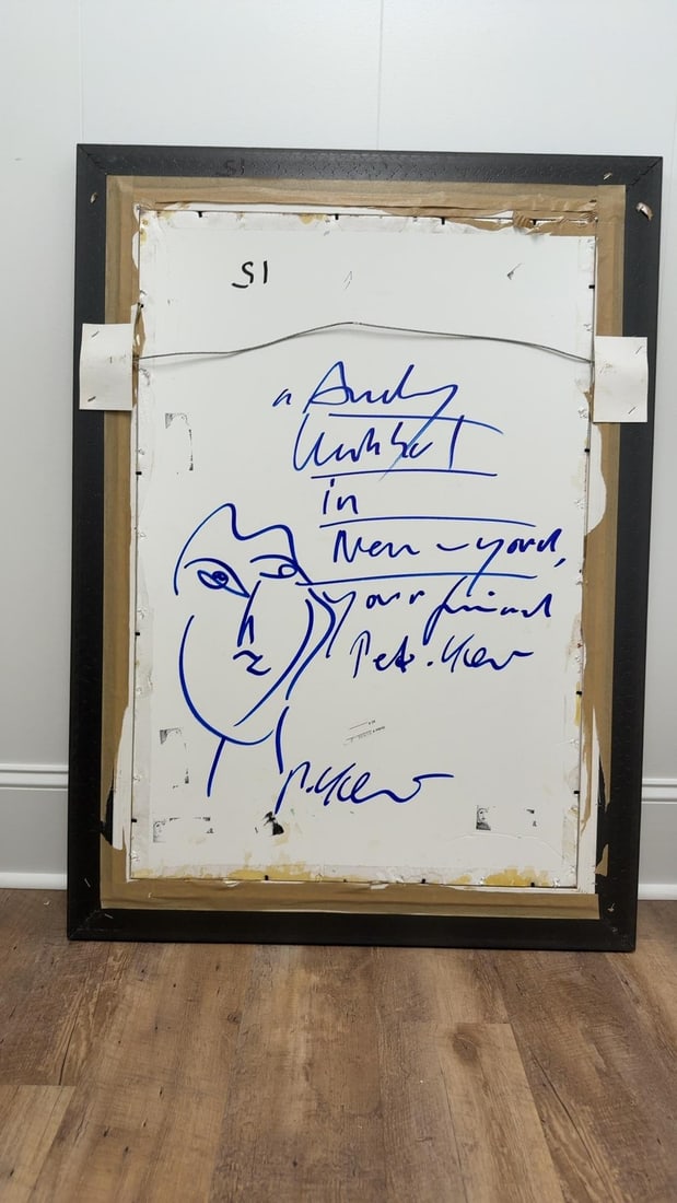 Andy Warhol in New York Titled Peter Keil Painting - 3