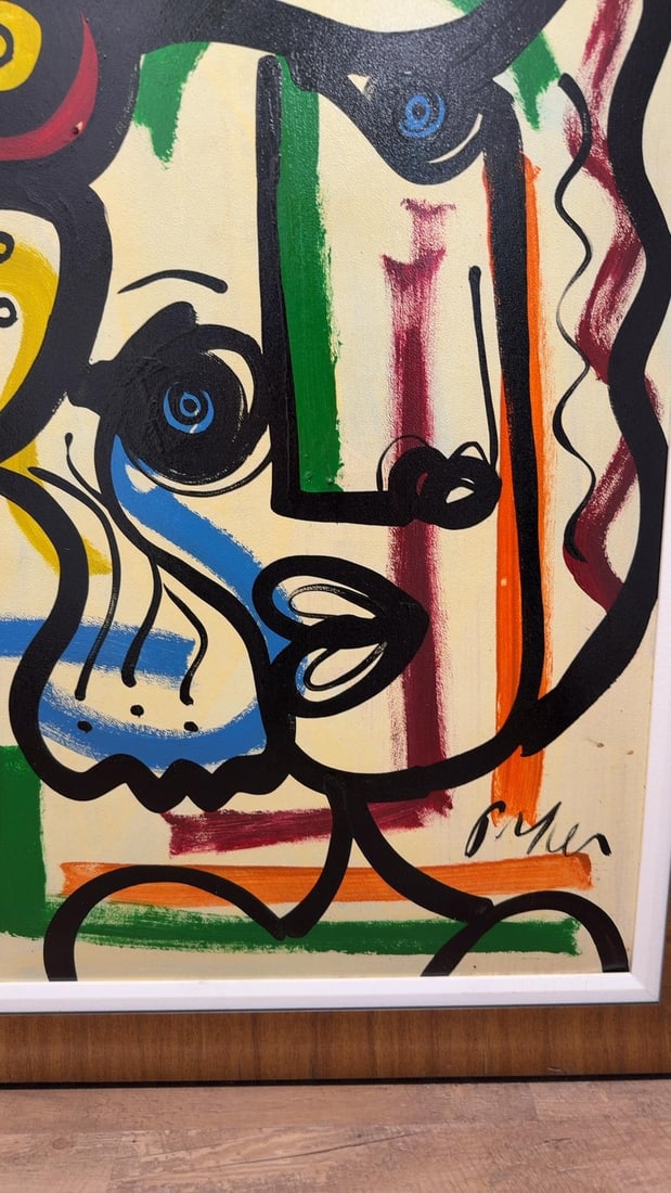 Palma De Mallorca Titled Peter Keil Painting - 2