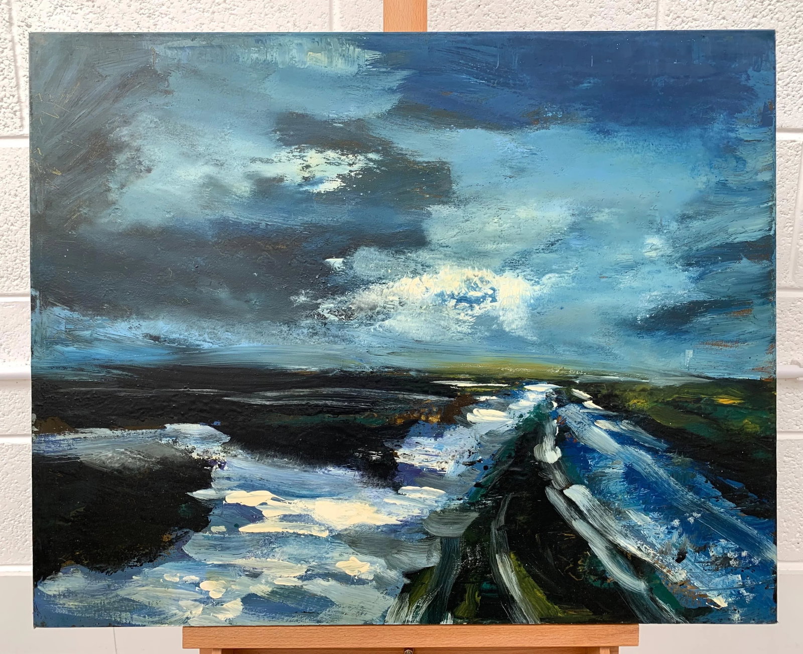Colin Halliday, Original Landscape Oil Painting of the Peak District England by British Artist, Circ - 3