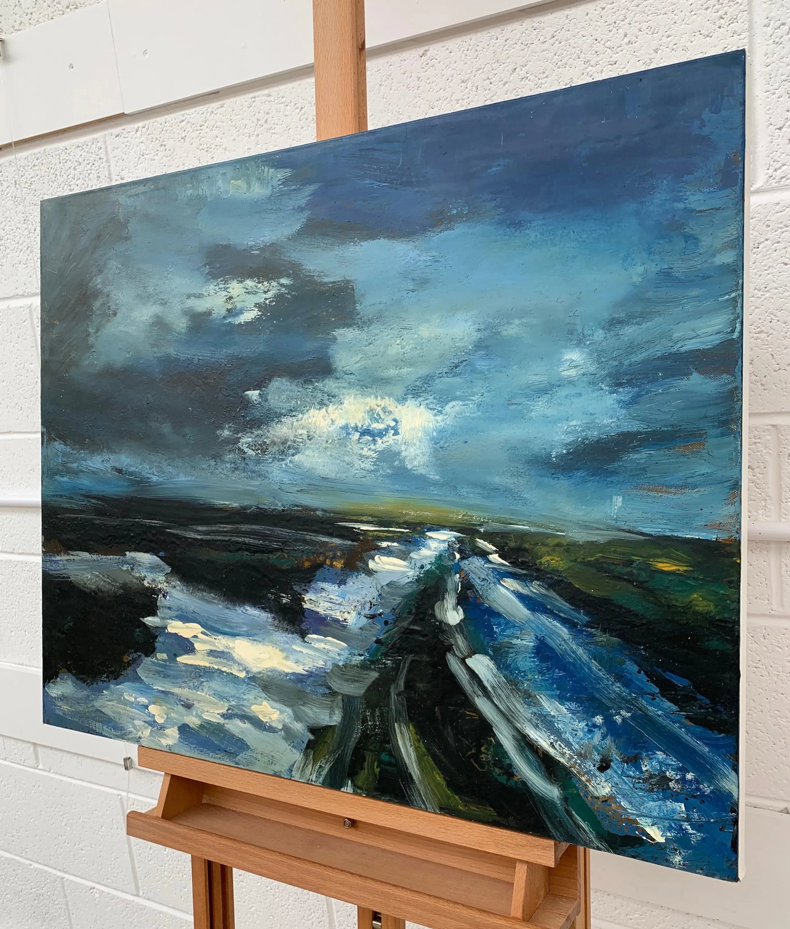 Colin Halliday, Original Landscape Oil Painting of the Peak District England by British Artist, Circ - 4