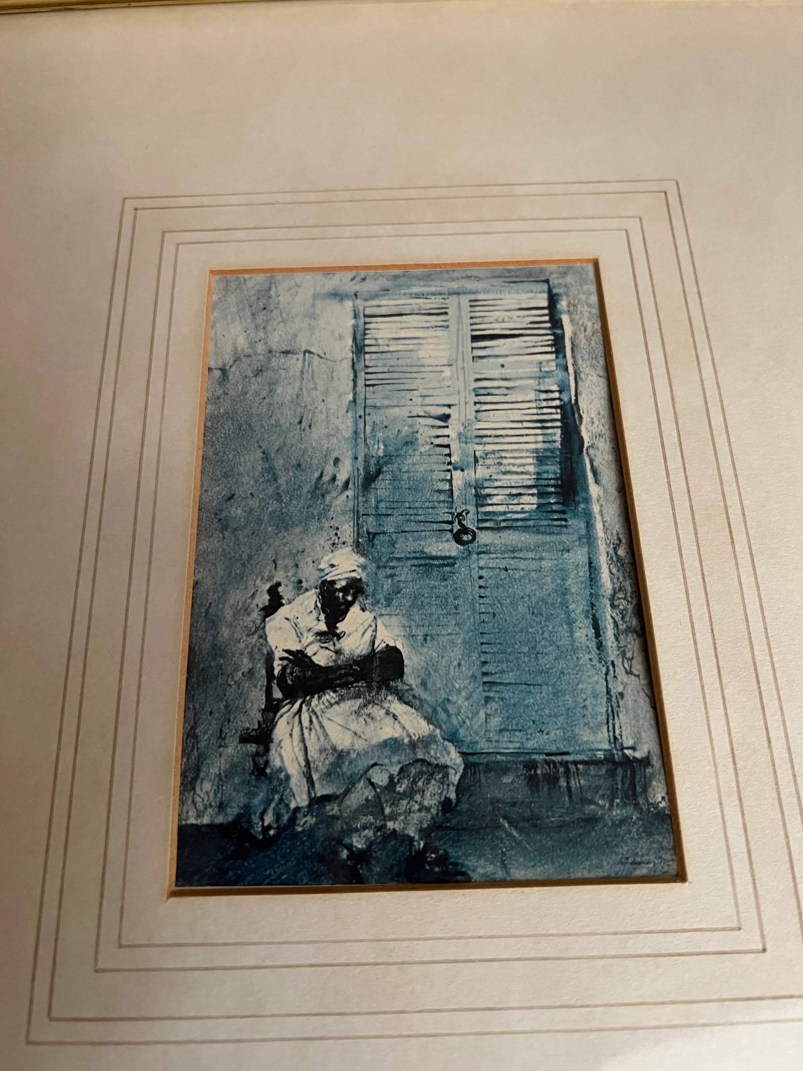 Vintage Framed & Matted Prints by Andrew Wyett Collection of 3 - 6
