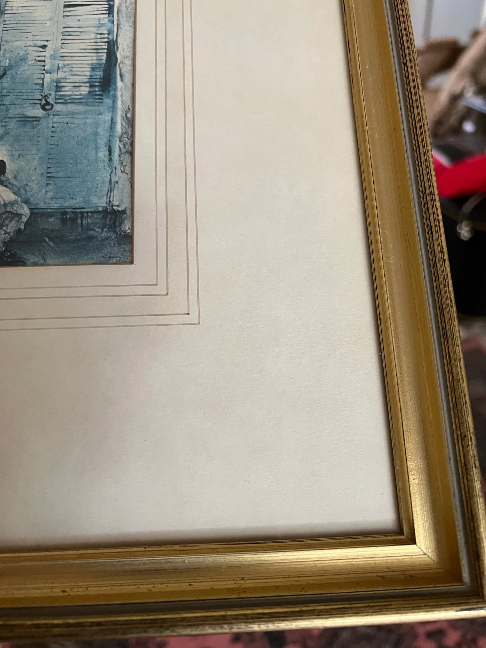 Vintage Framed & Matted Prints by Andrew Wyett Collection of 3 - 7