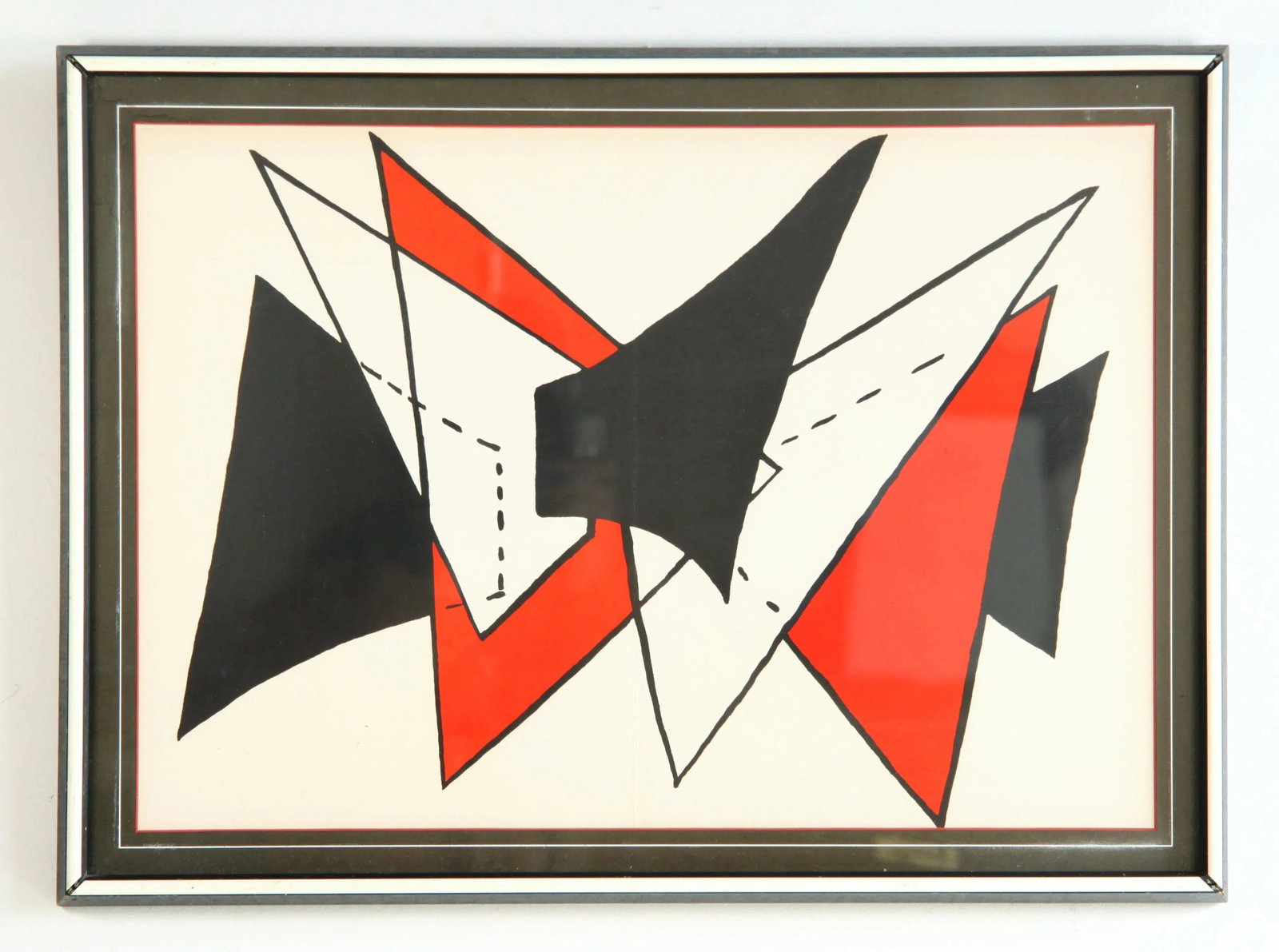 Original C.1963 Alexander Calder Lithograph Print Derriere Le Miroir #141 Stabiles - 10
