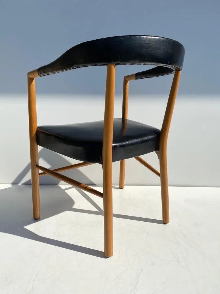 1950s United Nations Armchairs Attributed to Jacob Kjaer - A Pair - 10