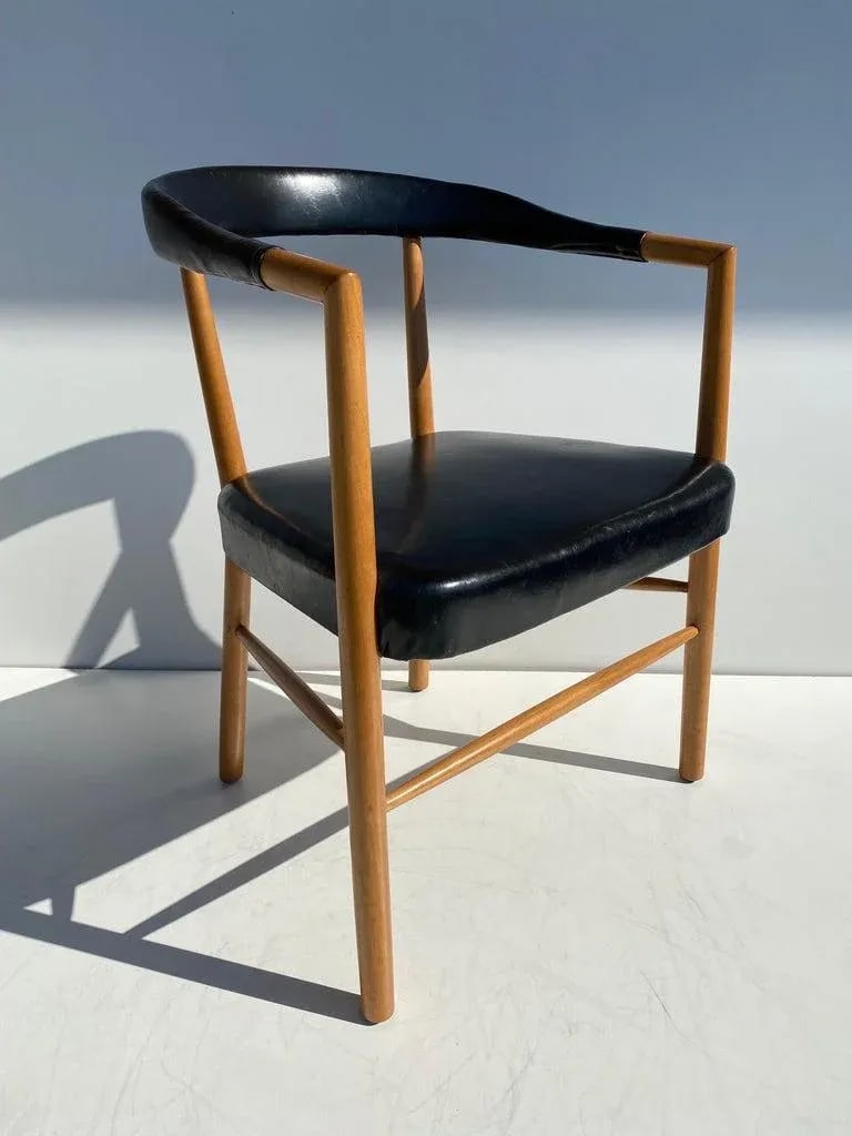 1950s United Nations Armchairs Attributed to Jacob Kjaer - A Pair - 4