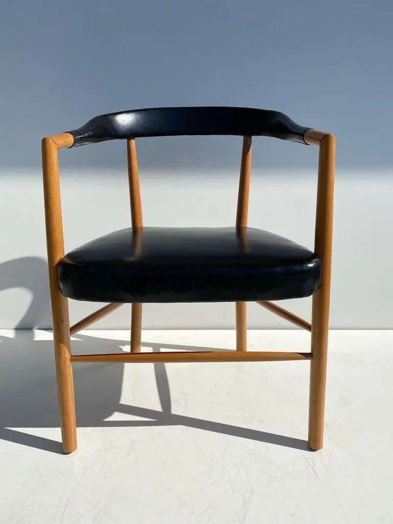 1950s United Nations Armchairs Attributed to Jacob Kjaer - A Pair - 5