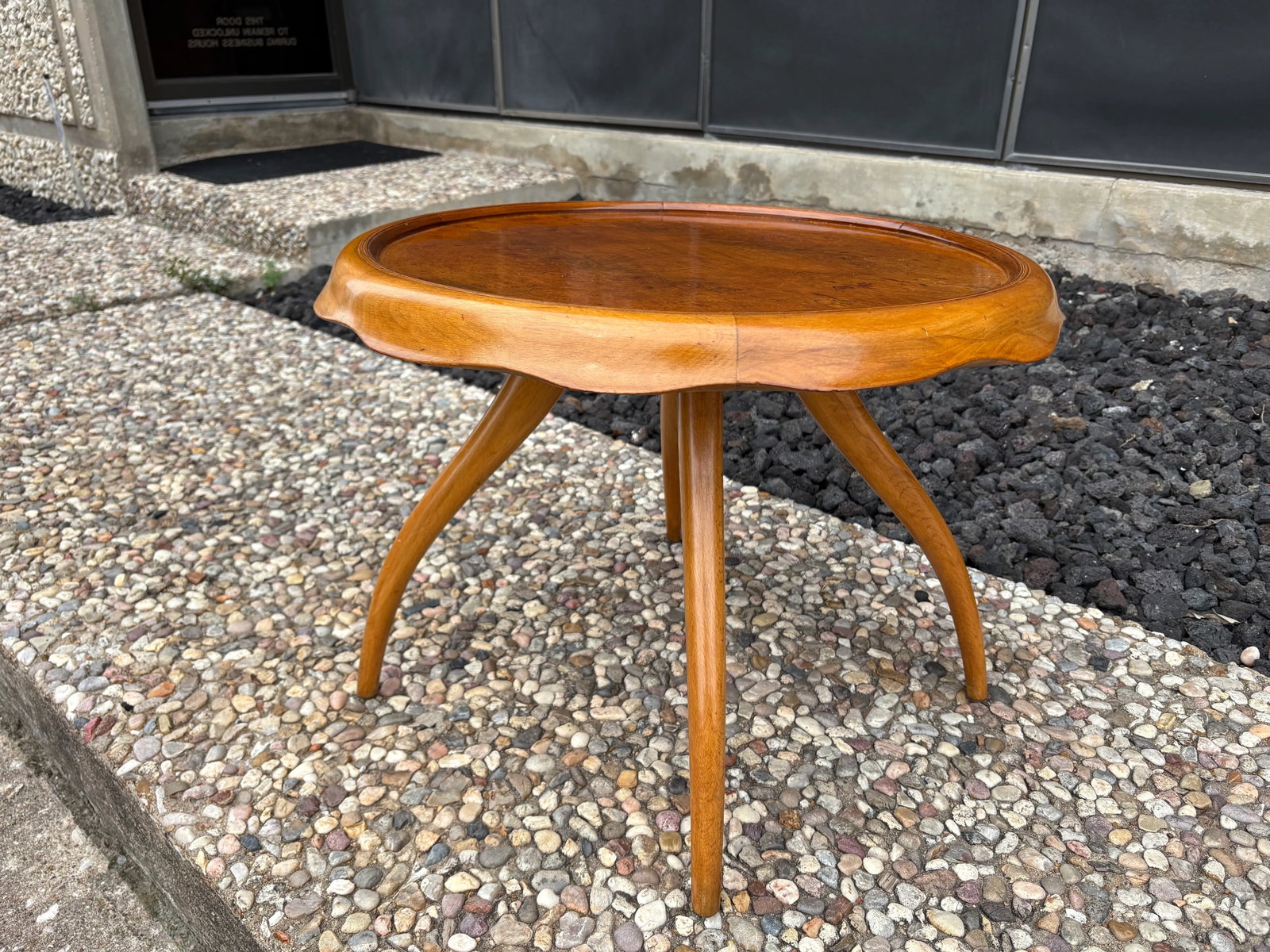 1950s Italian Modern Sculptural Table - 3