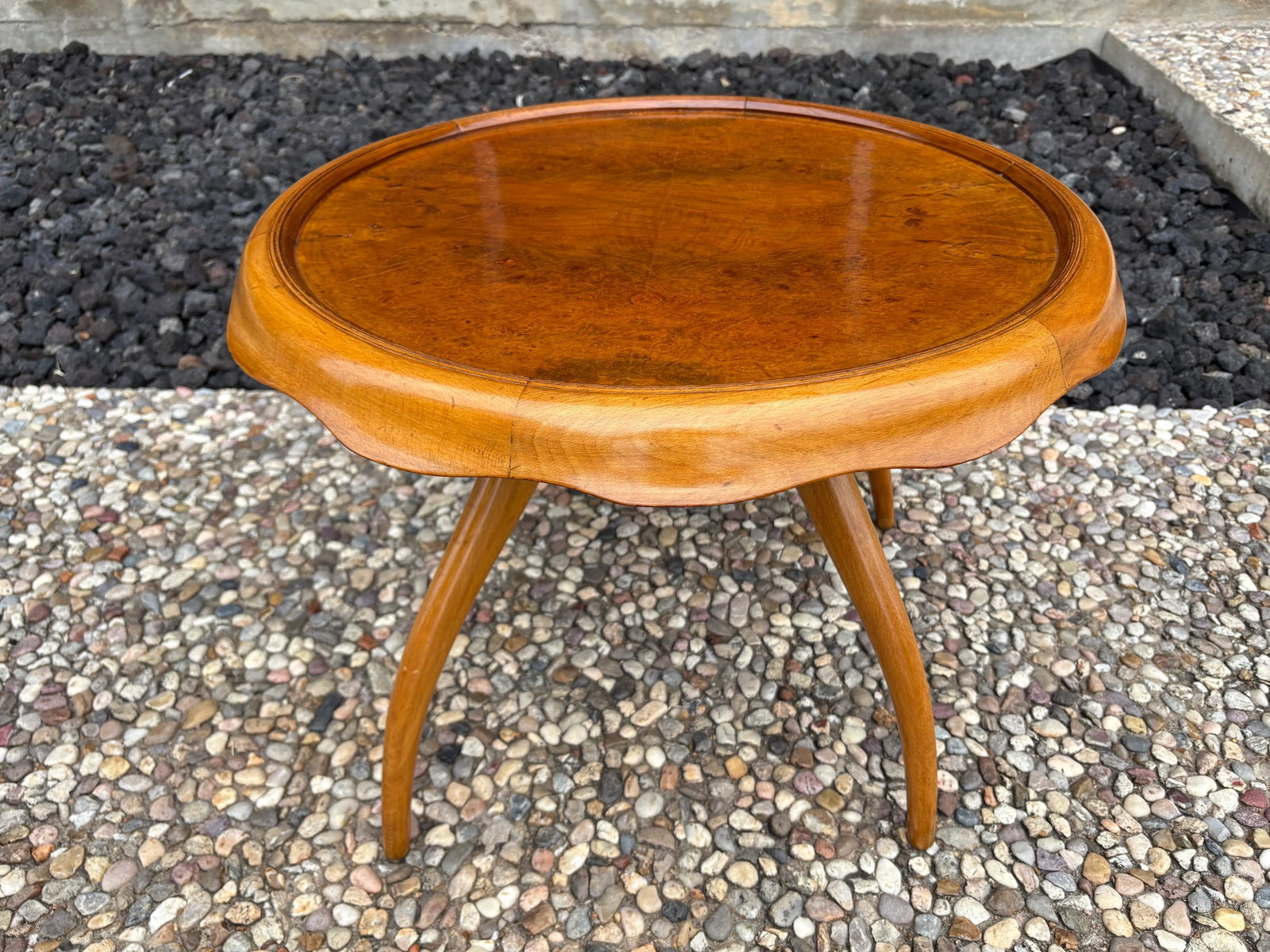 1950s Italian Modern Sculptural Table - 4