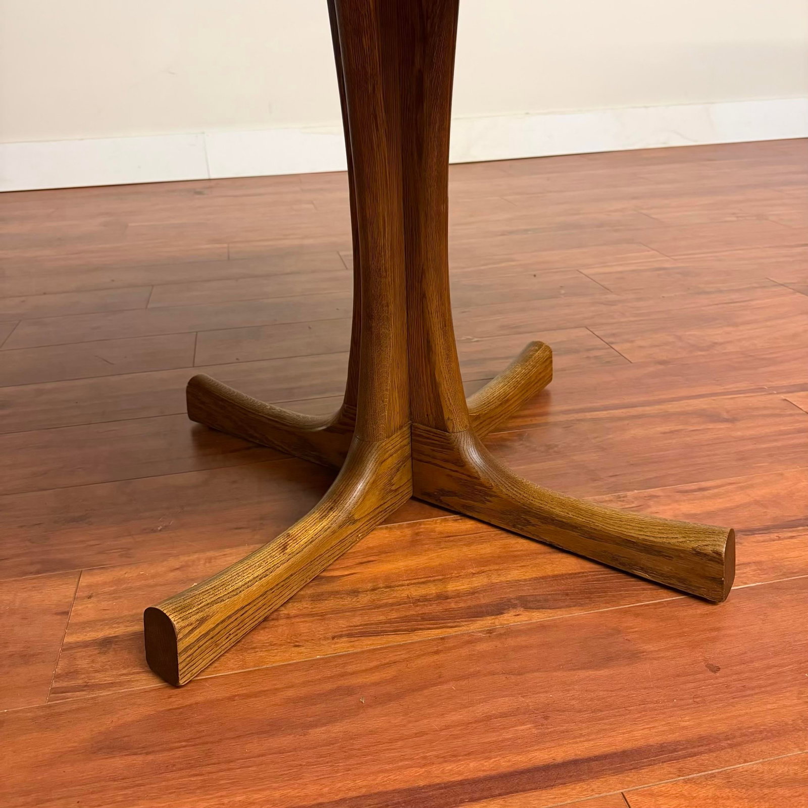 Connant Ball Solid Oak Round Dining / Game Table - 6