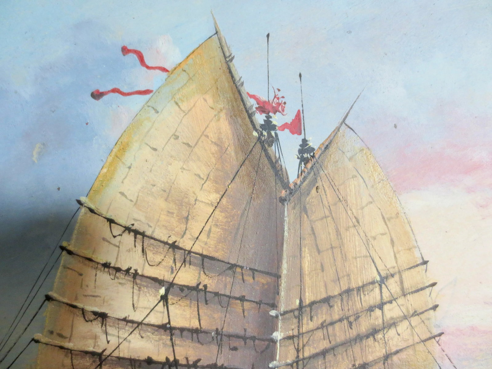 Vintage Gauche "Chinese Junk" Vintage 1950s - 6