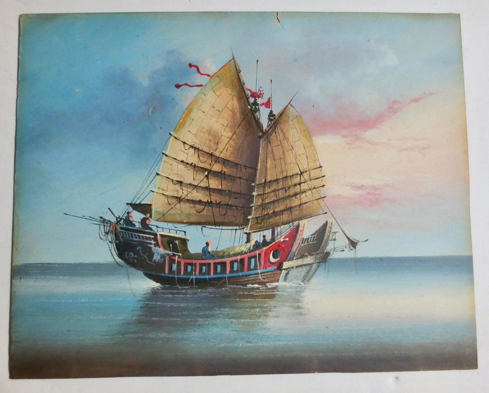 Vintage Gauche "Chinese Junk" Vintage 1950s - 8