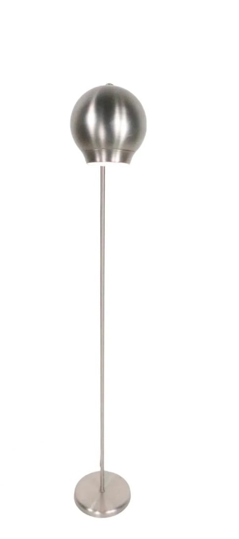 Space Age Brushed Steel Kovacs Eyeball Floor Lamp C 1950/1960's - 3