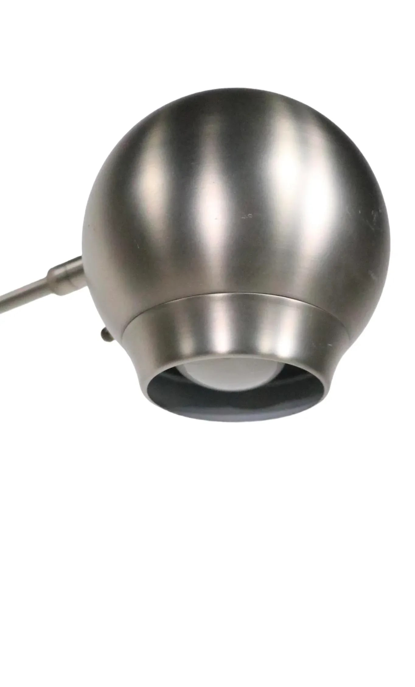 Space Age Brushed Steel Kovacs Eyeball Floor Lamp C 1950/1960's - 8
