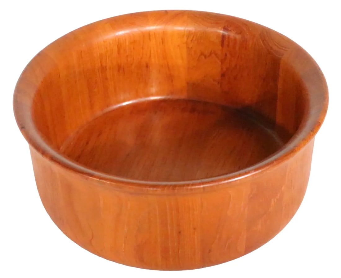 Mid Century Danish Modern Teak Salad Bowl by Richard Nissen Made in Denmark C 1950/1960's - 6