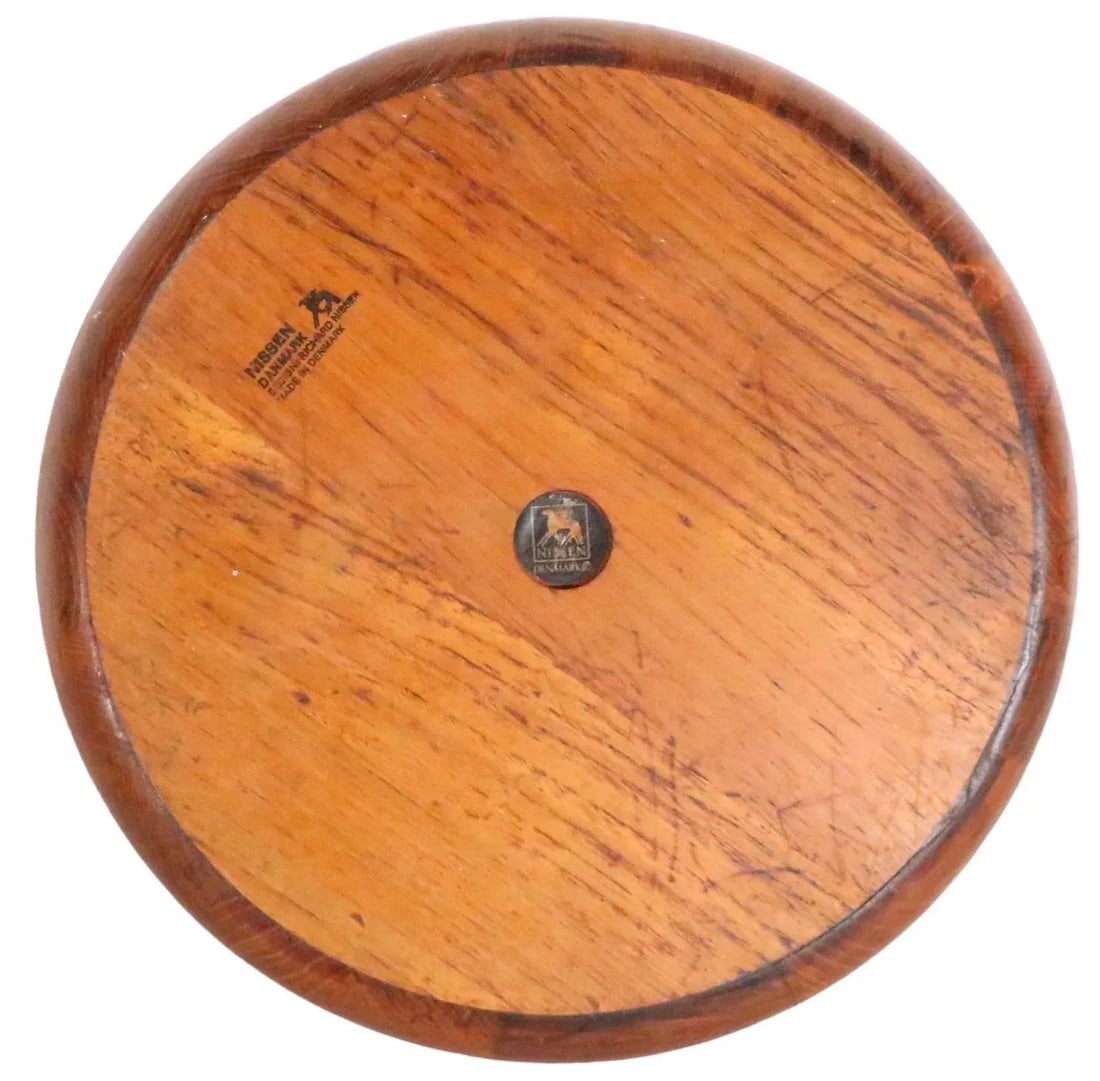Mid Century Danish Modern Teak Salad Bowl by Richard Nissen Made in Denmark C 1950/1960's - 9