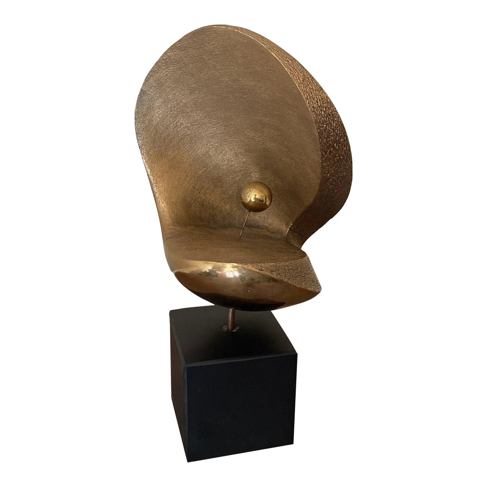 1970s Curtis Jere Brutalist Bronze Clam Sculpture, Dated 1972 (1 of 6)
