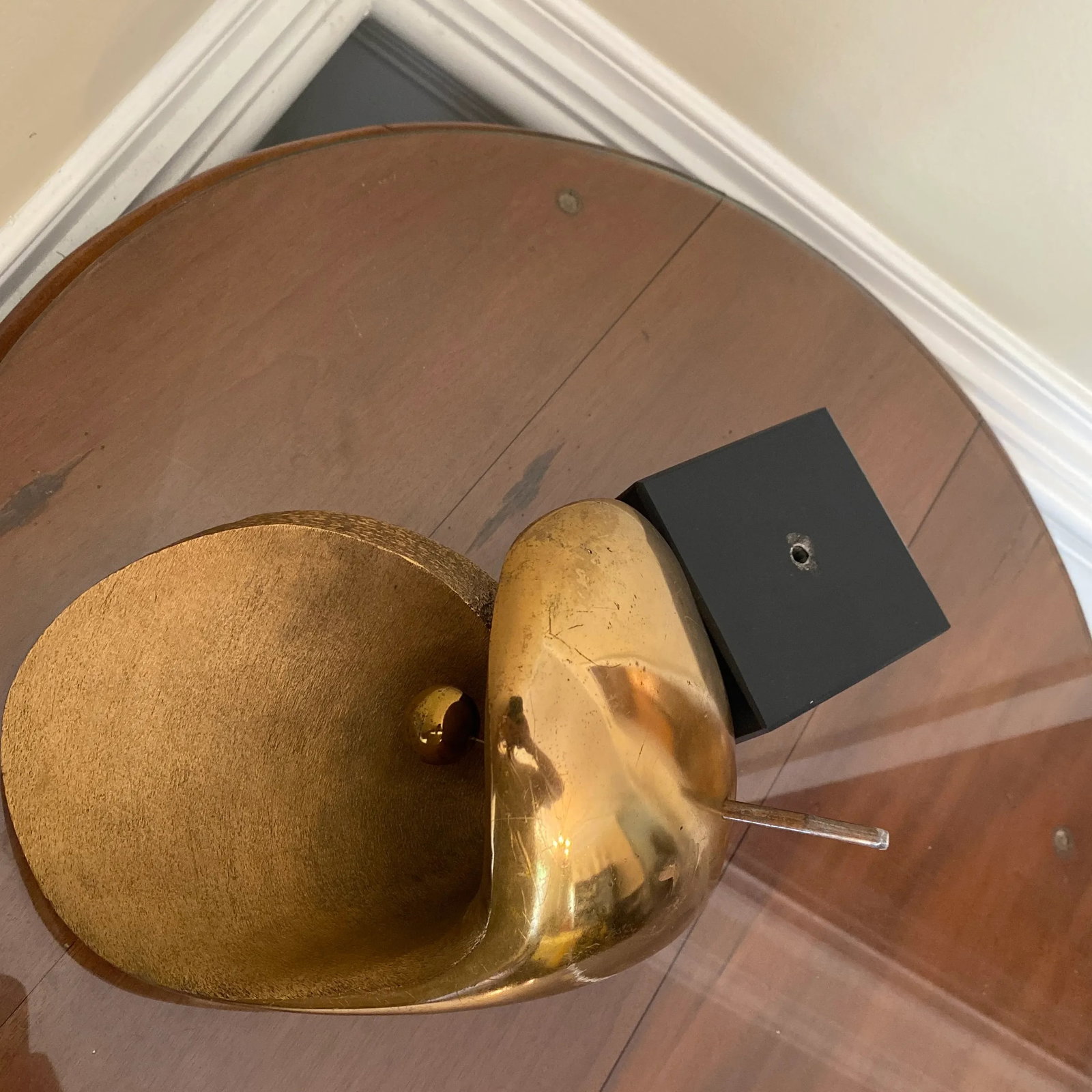 1970s Curtis Jere Brutalist Bronze Clam Sculpture, Dated 1972 - 4