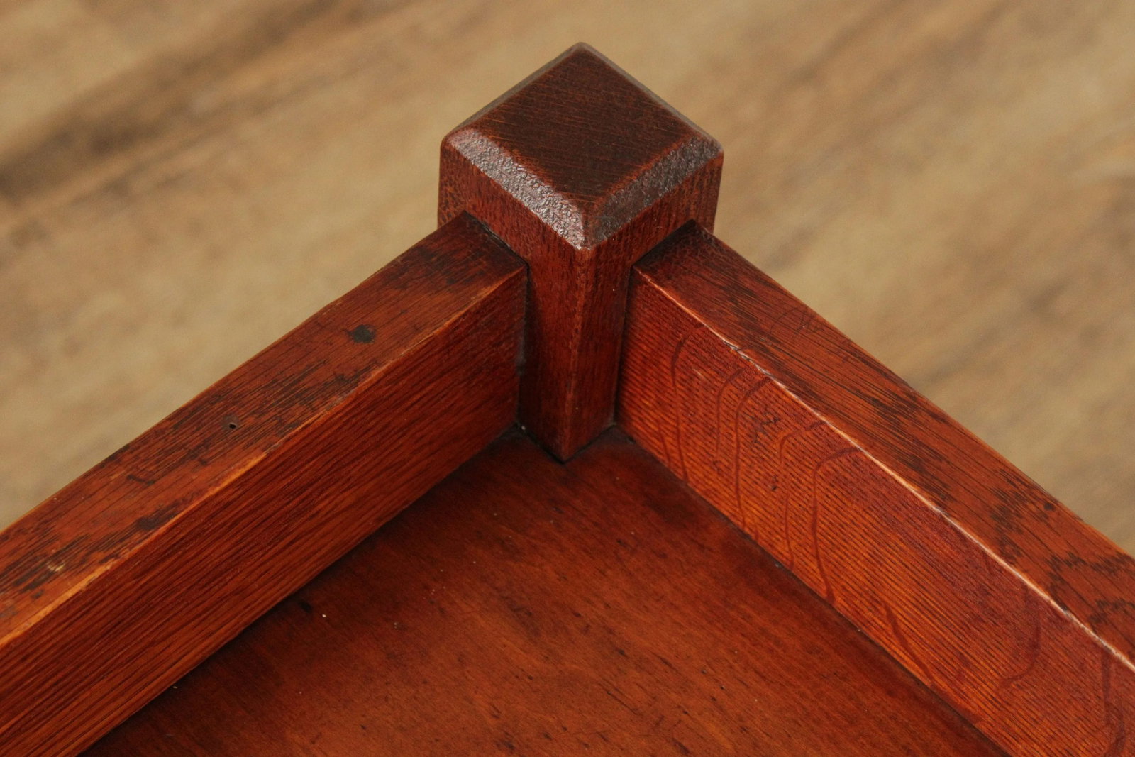 Antique L. & J.G. Stickley Mission Oak Plant Stand - 9