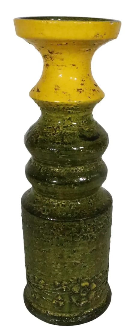 Mid Century Bitossi Candlestick Marked Rosenthal Netter 61/6 Italy - 10