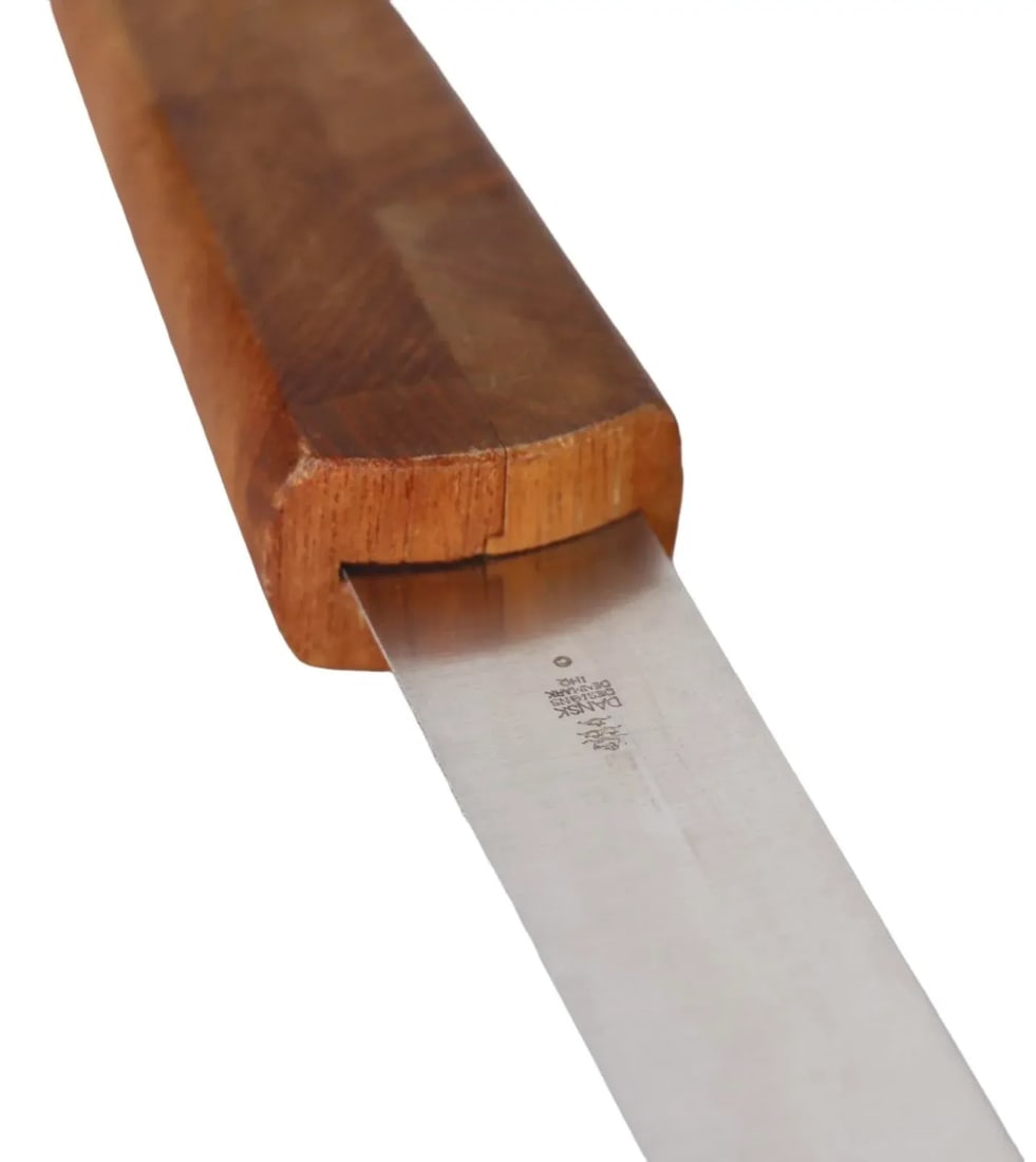 Danish Mid Century Modern Teak Cheese Cutting Board by Quistgaard for Dansk - 7