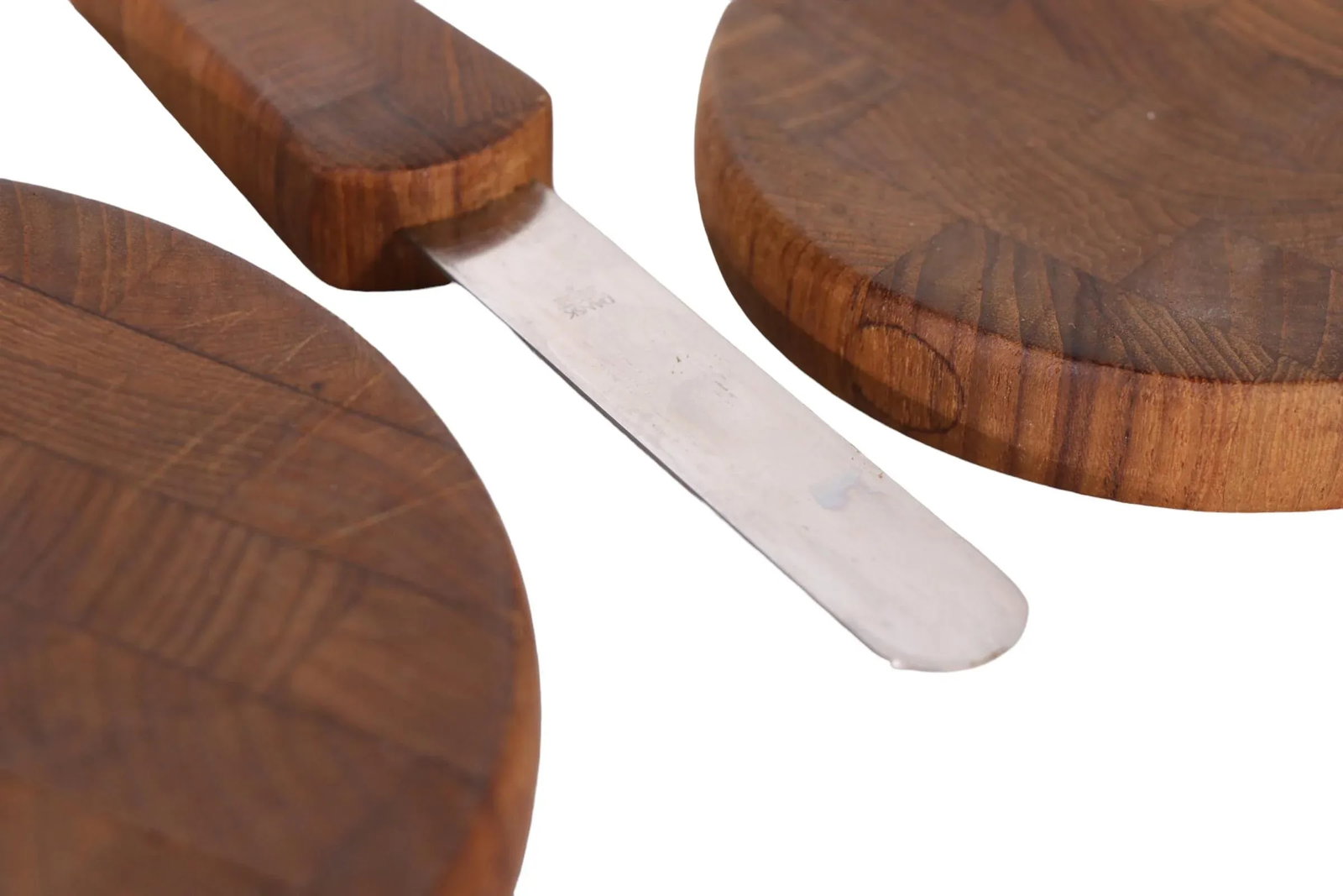 Danish Mid Century Modern Teak Cheese Cutting Board by Quistgaard for Dansk - 8