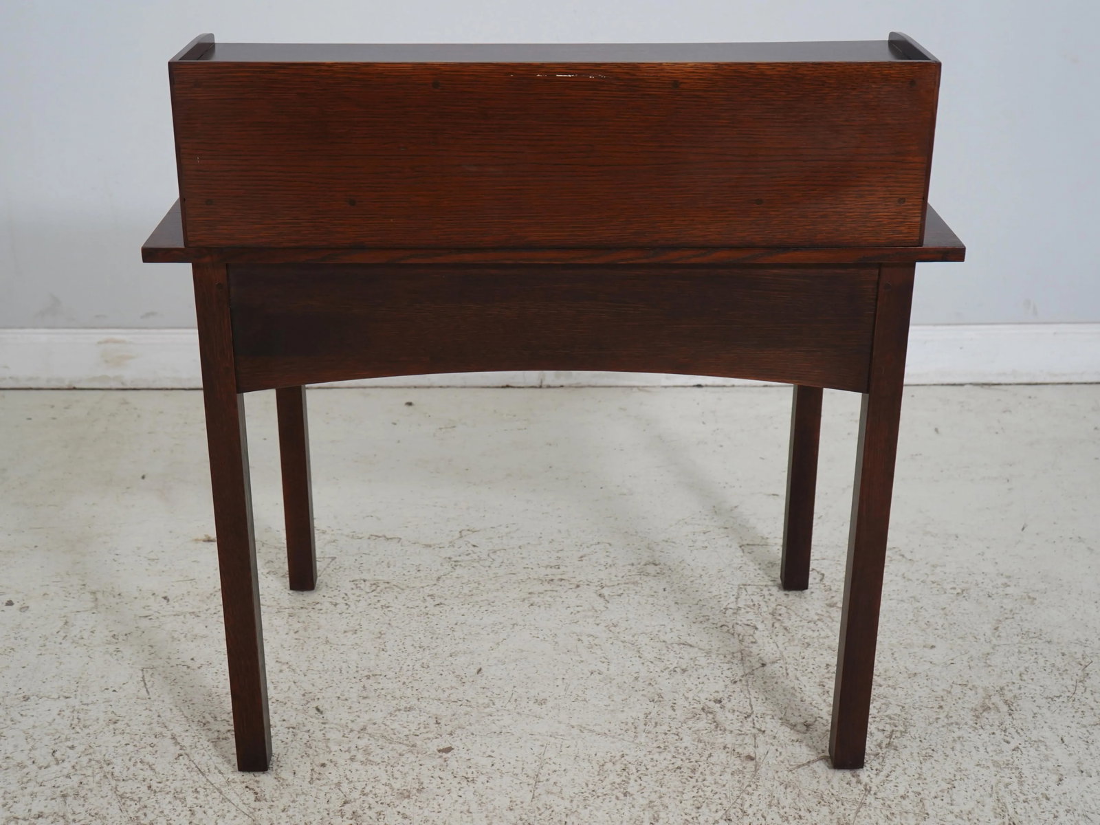 Stickley Mission Oak Arts & Crafts Desk W. Cubby - 10