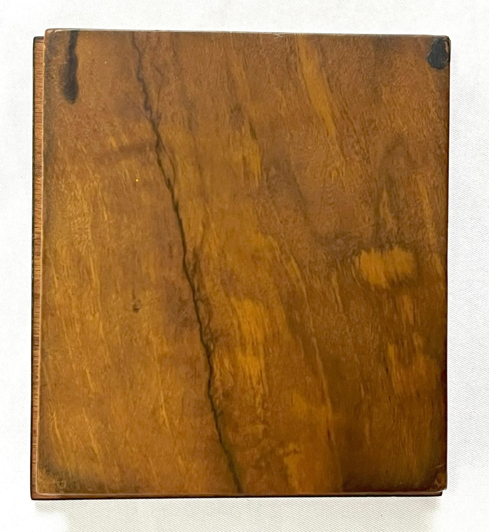 Antique French Louis XVI Style Hinged Wooden Trinket Box - 10