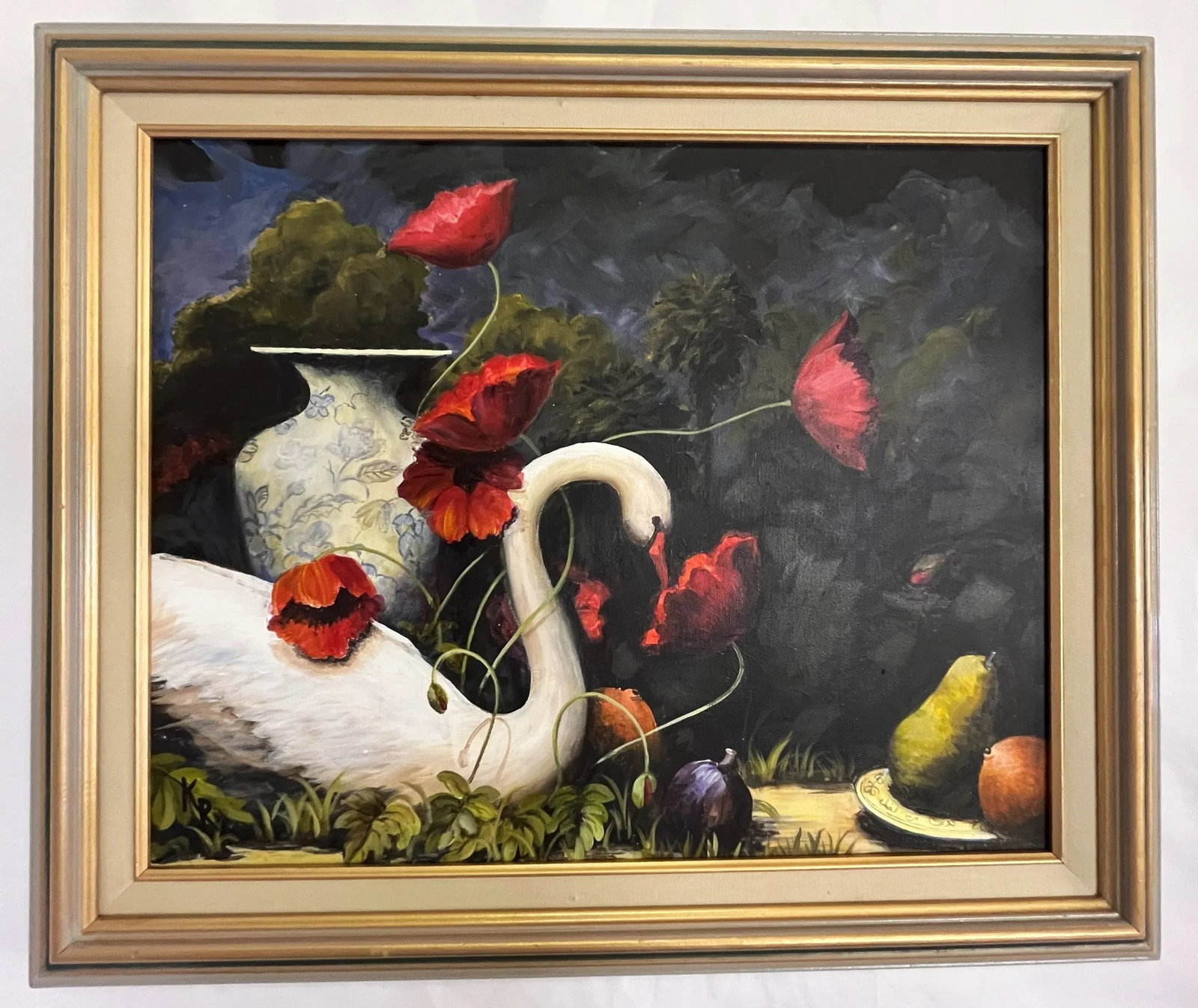 Signed Original Painting on Canvas by Karen Reinhart (American, 1938-2023) - 10