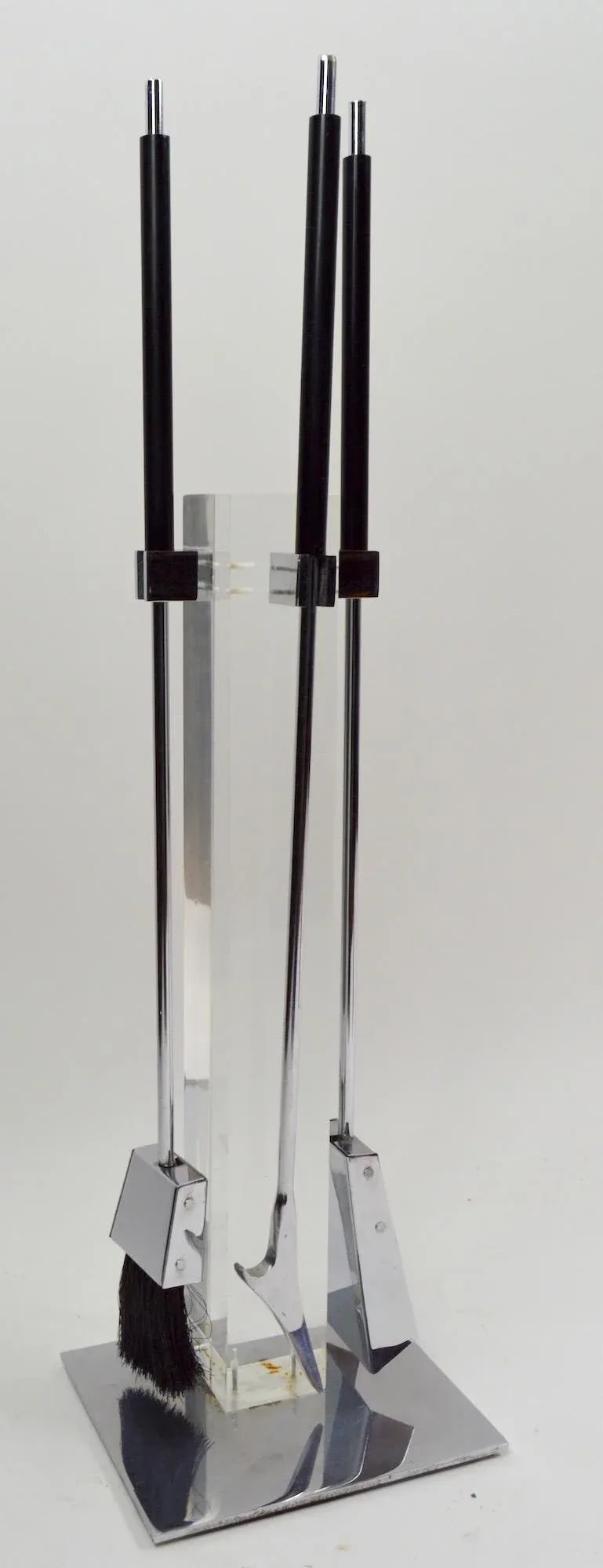 Lucite Fireplace Tool Set by Albrizzi - 6