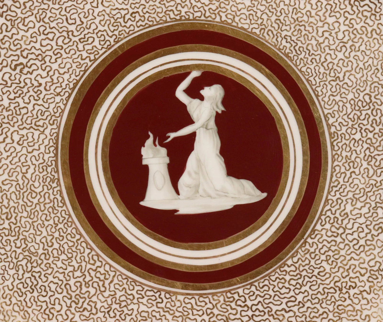 Regency Period Coalport Porcelain Neo-Classical Dishes - 5