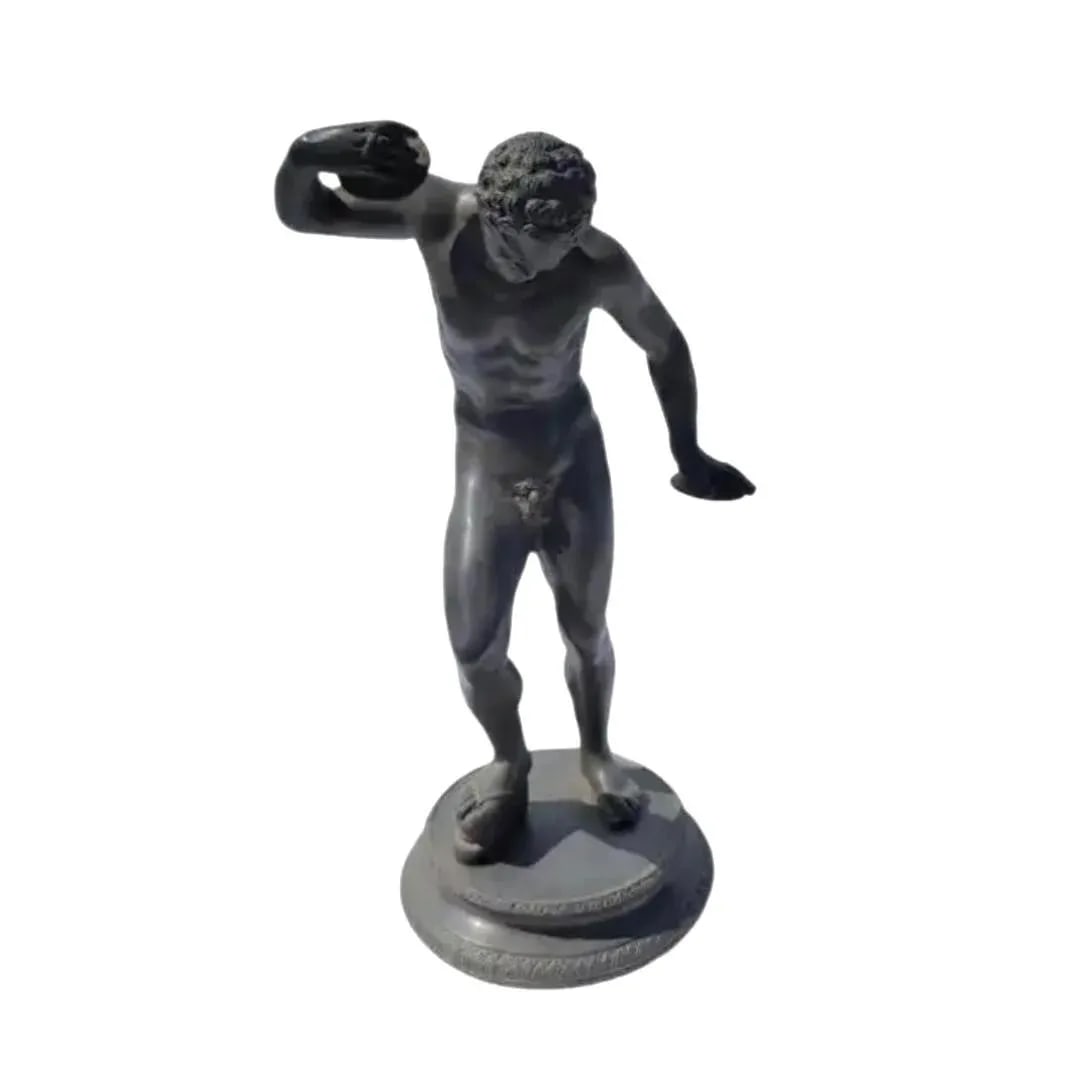 Italian Grand Tour Bronze Sculpture of the Dancing Satyr With Cymbals - 4