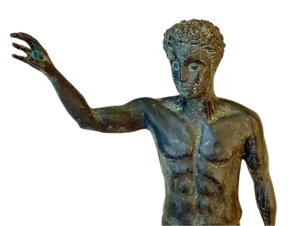 Bronze Sculpture of Antikythera Youth - 4