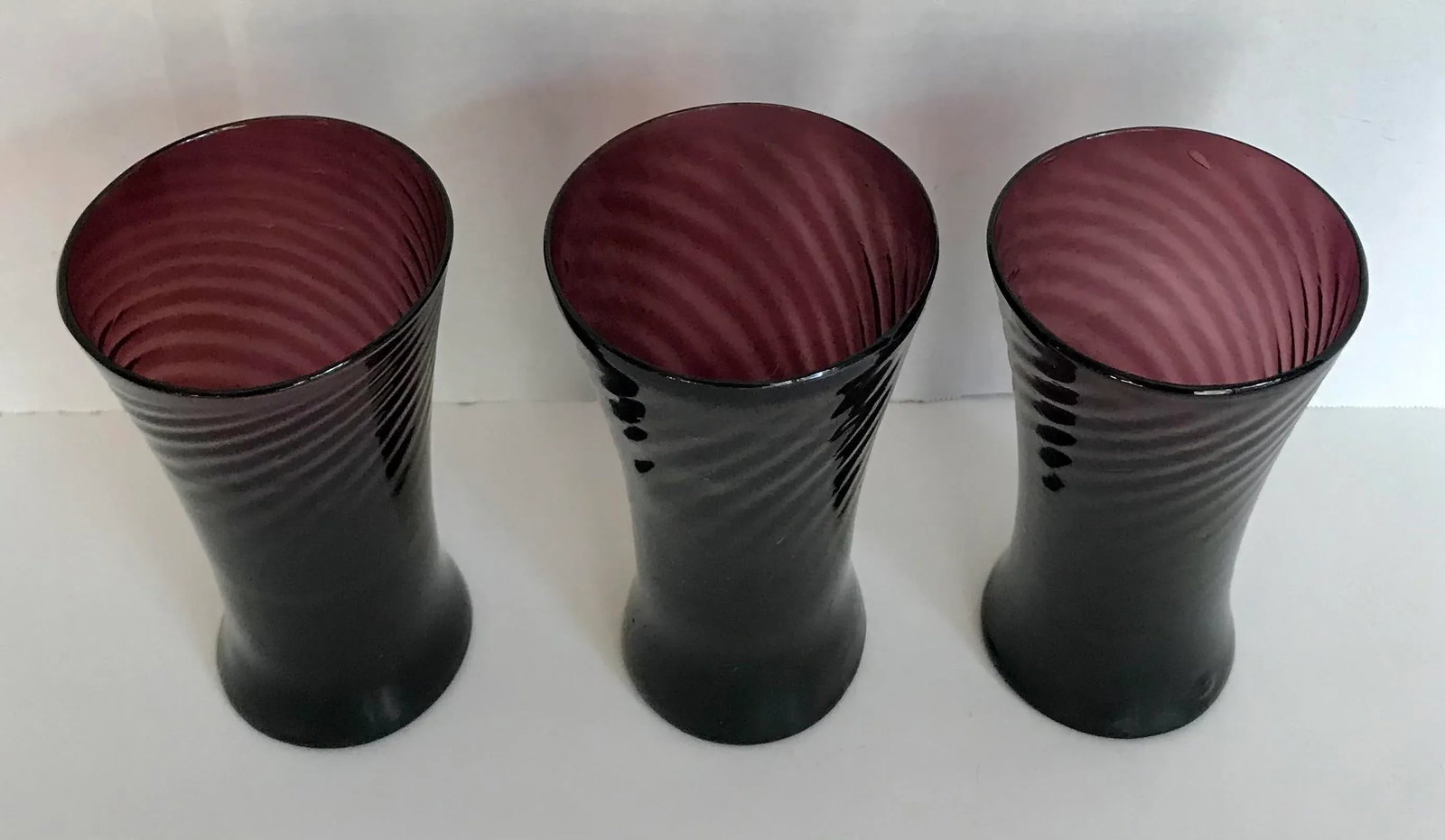 Vintage Avalos Mexican Hand-Blown Tumbler Glasses and Plates Set of 26 - 12