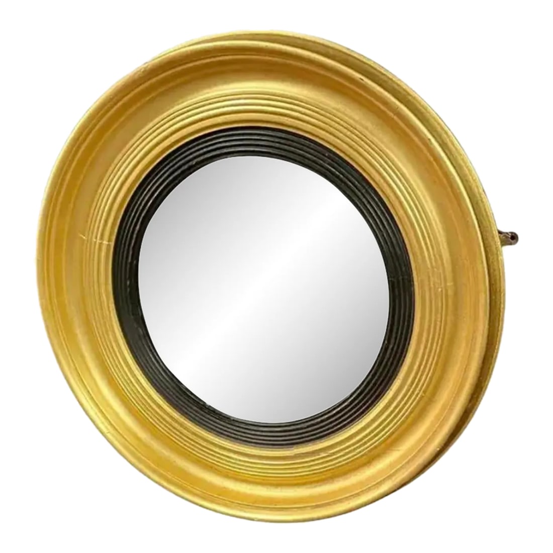 English Regency Convex Giltwood Bullseye Mirror (1 of 8)