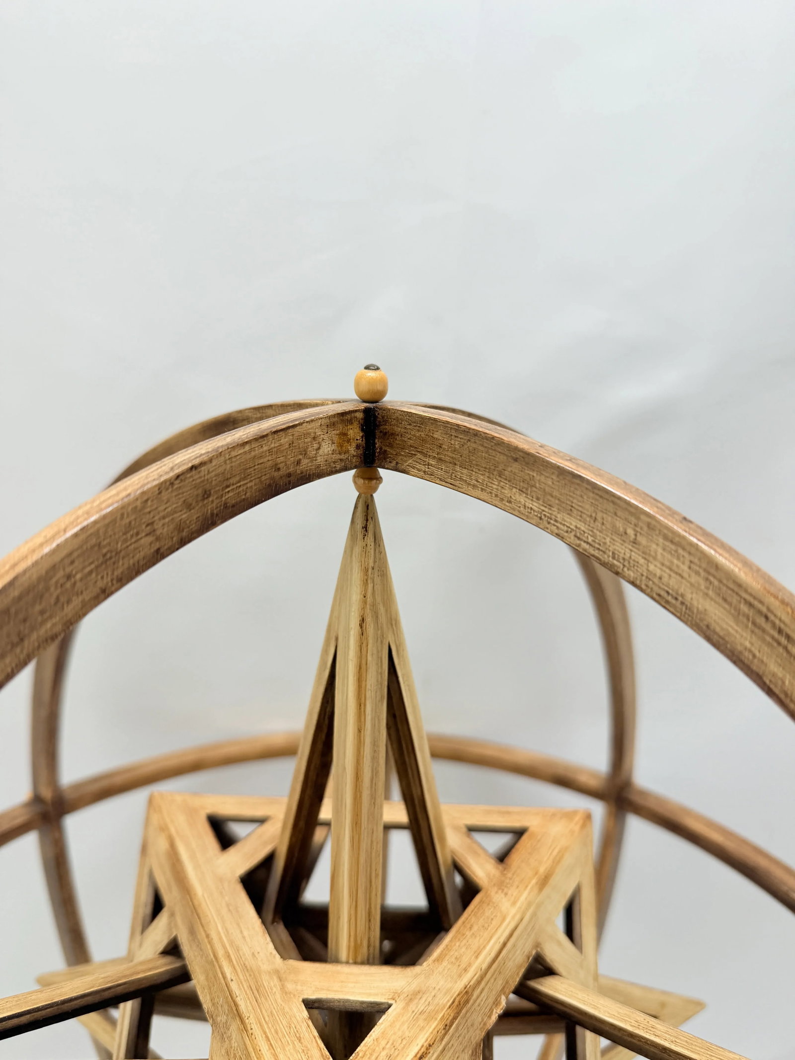 Jean-Marie Malzieu (B. 1948), Rotating Armillary Sphere Sculpture - 9