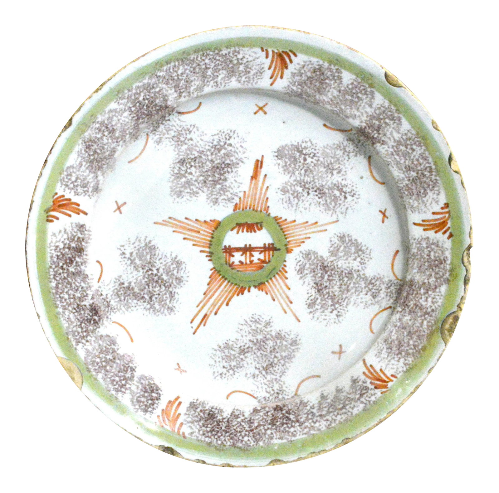 Bristol Delftware Star Plate (1 of 3)